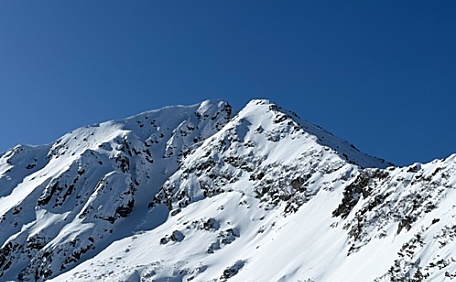 雪山山顶的风景壁纸