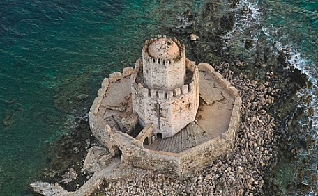 海边的小岛风景壁纸