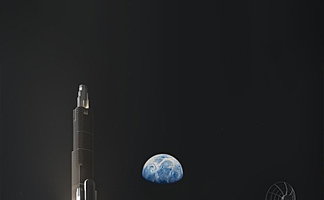 太空上的航天员壁纸