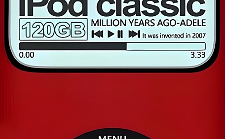 复古MP4红色壁纸