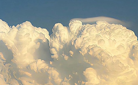 日落下的云层风景ins壁纸