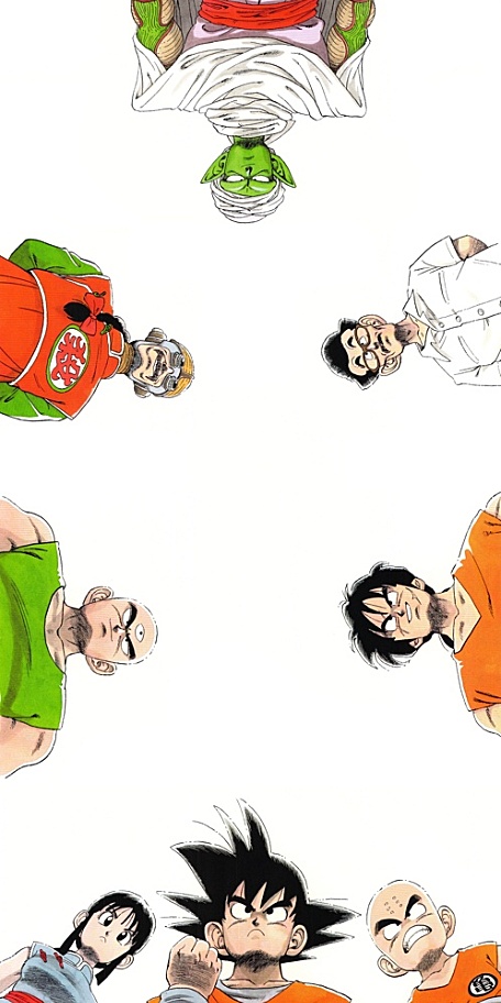 七龙珠白色背景卡通动漫动画壁纸