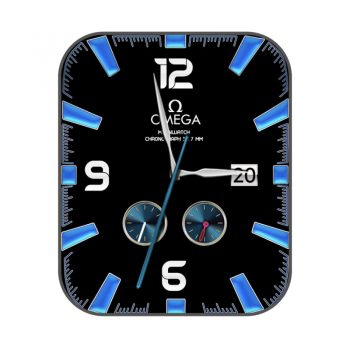 欧米加OMEGA蓝宝石酷黑表盘