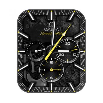 欧米茄OMEGA月之暗面阿波罗8号酷黑亮黄表盘.clock