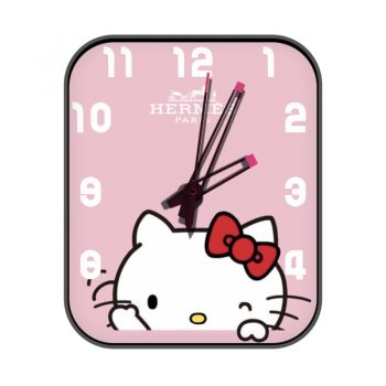 卡西欧CASIO卡通可爱KT猫表盘.clock