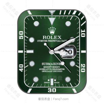 劳力士ROLEX探险家型潜航者日历型都市必备渐变绿显白指针银简约时尚职场.clock