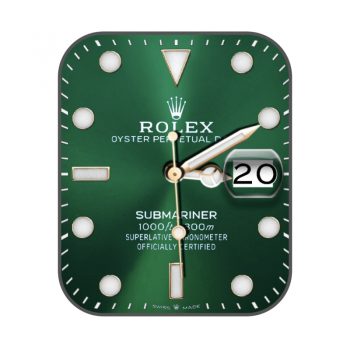 劳力士ROLEX探险家型潜航者日历型都市必备渐变绿显白指针金简约时尚职场.clock