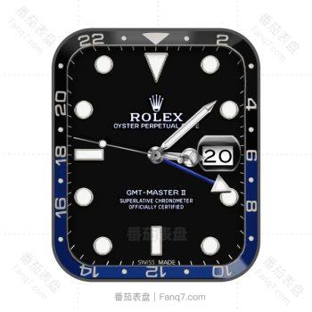劳力士ROLEX探险家型格林尼治型都市必备黑色表盘黑蓝双色字圈简约时尚职场.clock