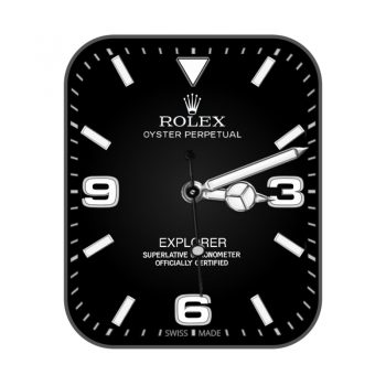 劳力士ROLEX探险家型空中霸王型个性黑色表盘简约时尚职场.clock