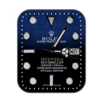 劳力士ROLEX探险家型深潜型116660都市必备深蓝渐变指针黑.clock