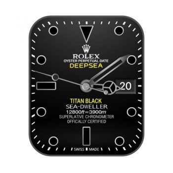 劳力士ROLEX探险家型深潜型116660都市必备炫酷黑白表盘.clock