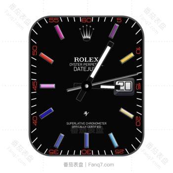 劳力士ROLEX蚝式恒动日志型126334黑色表盘炫酷多彩指数.clock