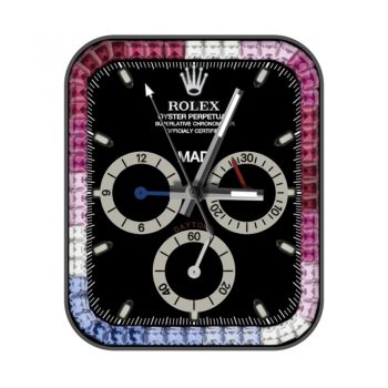 劳力士ROLEX宇宙计型迪通拿116500LN黑色表盘多彩钻石外圈刻有测速计.clock