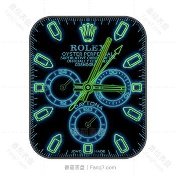 劳力士ROLEX宇宙计型迪通拿116500LN黑色表盘蓝绿黄外圈刻有测速计个性风格潮流.clock