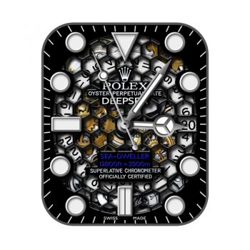 劳力士ROLEX探险者深潜型多边形变盘黑色外圈个性潮流简约.clock