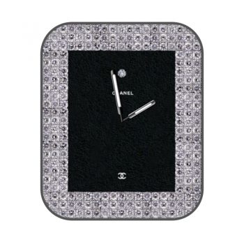 香奈儿CHANEL中古方糖表盘镶钻外圈.clock