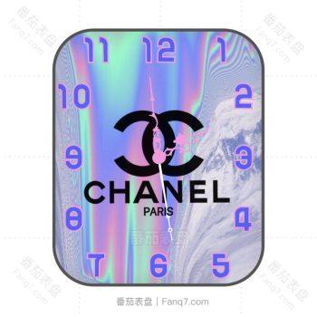 香奈儿CHANEL中古方糖镭射表盘.clock