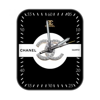 香奈儿CHANEL中古方糖黑色简约表盘ins.clock