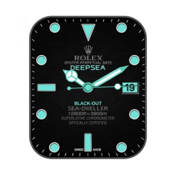 劳力士ROLEX探险家型深潜型116660黑色表盘提夫尼蓝蓝指针.clock