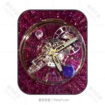 Jacob & Co 杰克宝天体巨型陀飞轮动态旋转高级表盘.clock