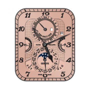 土色四盘斗转星移复杂表盘.clock