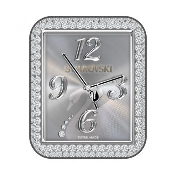 swarovski施华洛世奇酷银钻石阵列奢华表盘.clock