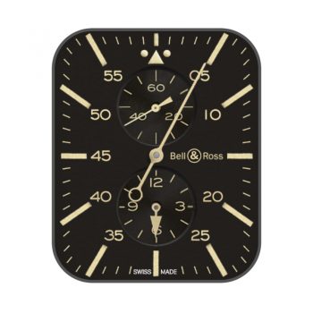 柏莱士Bell Ross 酷黑金双盘高级表盘.clock