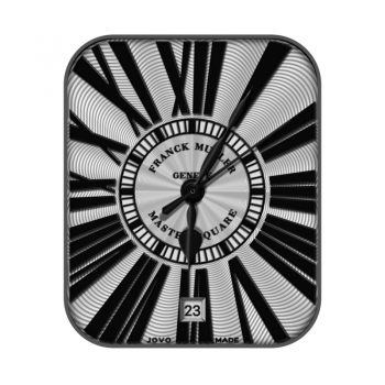 Franck Muller法穆兰SQUARE系列6000黑白条纹表盘.clock