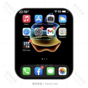 ios桌面背景ui风格表盘.clock