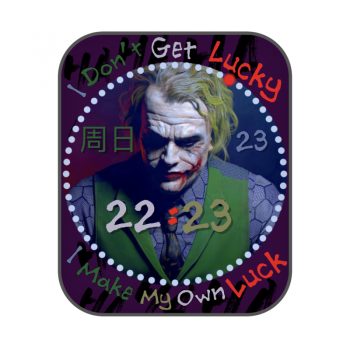 电影小丑人物赛伯朋克表盘.clock