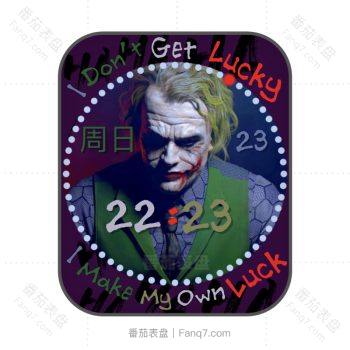 电影小丑人物赛伯朋克表盘.clock