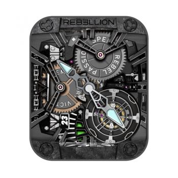 酷黑机械三盘旋转动态高级表盘.clok