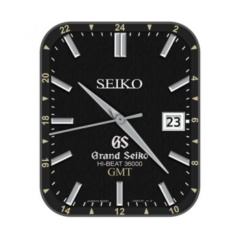 Seiko精工酷黑表盘.clock