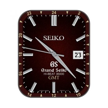 Seiko精工深酒红表盘.clock