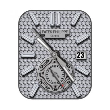 partek philippe百达斐丽全屏钻石单盘表盘.clock