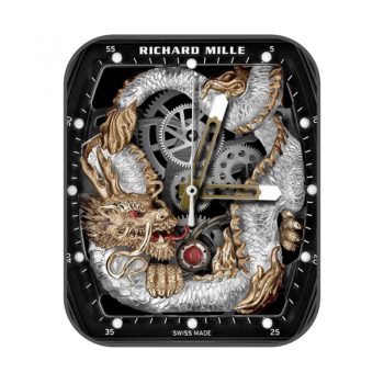 Richard Mille  Sapphire 理查德米勒盘龙机械动态高级男士系列RM 57-03价值837万表盘.clock