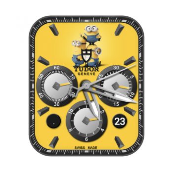 帝舵表TUDOR小黄人表盘可爱卡通萌系.clock