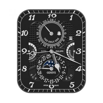 法兰克穆勒CENEVE黑色表盘四小盘星月.clock