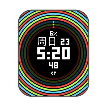 Dizzy彩虹简约表盘.clock