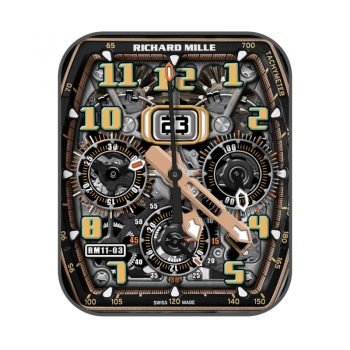 理查德米勒RICHARD MILLE机械表盘.clock