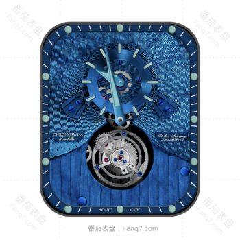 雅蓝陀飞轮慢旋转齿轮高级表盘.clock