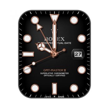 ROLEX劳力士酷黑金属白时刻表盘.clock