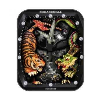RICHARO MILLE米乔德米勒龙虎怒吼机械动态高级表盘.clock