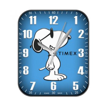 蓝色史努比卡通表盘.clock