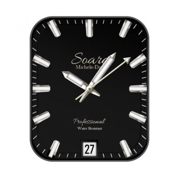 Soare酷黑简约表盘.clock