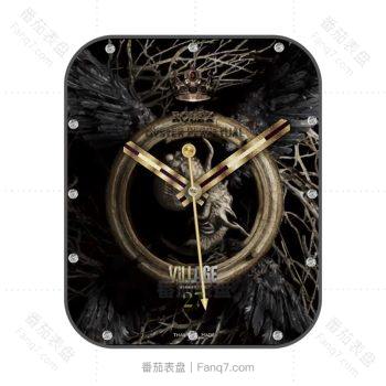 ROLEX劳力士黑金王冠高级表盘.clock