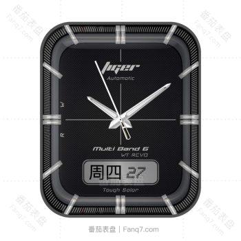 瑞夫泰格REEF TIGER酷黑质感高级表盘.clock