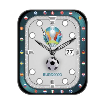 世界杯主球绿边主题国旗图标2020表盘.clock