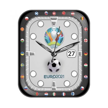 世界杯主球灰边主题国旗图标2021表盘.clock