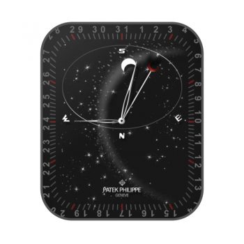 百达翡丽PATEK PHILIPPE黑色星空行星表盘.clock